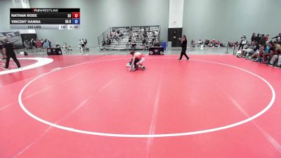150 lbs Nathan Rose, South Carolina vs Vincent Hanna, California Blue