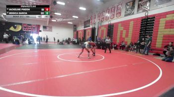 100 lbs Cons. Round 2 - Jessica Garcia, Desert Hot Springs vs Jackeline Pinzon, Rio Mesa