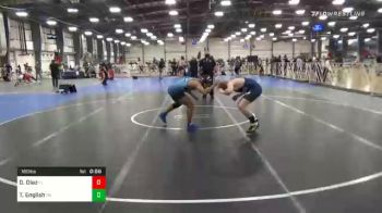 160 lbs Consolation - Danny Diaz, FL vs Trystan English, PA