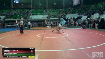 7A 138 lbs Quarterfinal - Jake Ciccolella, Huntsville vs Sawyer Hardy, Spain Park HS