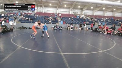 113 lbs Fletcher Cochran, Oklahoma Red vs Carson Spires, Utah Black