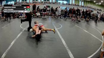 76 lbs Round 2 (6 Team) - Kolt Palmer, Misfits United vs Kingston Perez, KONG ELEM