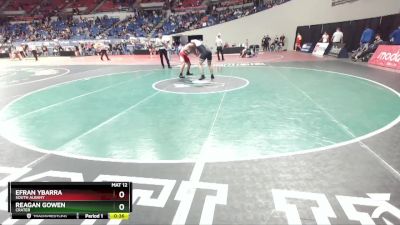 5A-215 lbs Cons. Round 1 - Efran Ybarra, South Albany vs Reagan Gowen, Crater