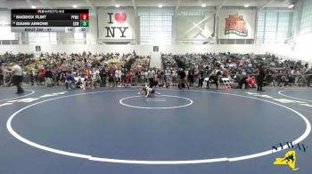47 lbs Champ. Round 1 - Maddox Flint, Perry Youth Wrestling Club vs Gianni Arnone, Greece Storm Wrestling
