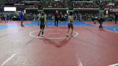77 lbs Champ. Round 2 - Liam Baird, Stillwater Gladiators vs Luka Moran, Billings Wrestling Club