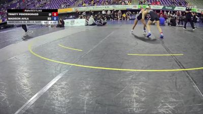 103 lbs Quarters & 1st Wb (16 Team) - Trinity Pendergrass, Quincy vs Madison Avila, North Central College