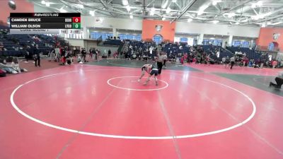 125 lbs Cons. Round 1 - Camden Bruce, Penn State Behrend vs William Olson, Lycoming