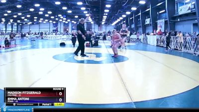 128 lbs Rd# 12- 3:15pm Saturday - Emma Antoni, POWA vs Madison Fitzgerald, Cali Pink