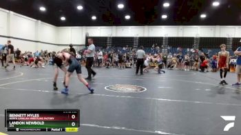 78 lbs Round 3 - Landon Newbold, ATG vs Bennett Myles, North Carolina Wrestling Factory