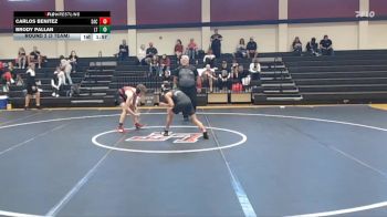 120 lbs Round 2 (3 Team) - Brody Pallan, Lake Travis vs Carlos Benitez, San Antonio Churchill