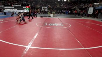 98 lbs Cons. Round 6 - Brannick Reyes, Blackfoot vs Hudson Jaime, Mead