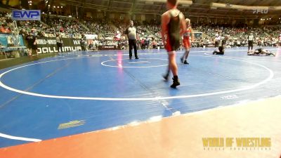 80 lbs Round Of 32 - Jack Blair, Hawks WC Lincoln vs Harding Hamilton, Cowboy Wrestling Club