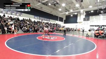 157 lbs Cons. Round 2 - Oscar Farias, Santa Ana vs Josiah Tessandore, La Quinta/LQ