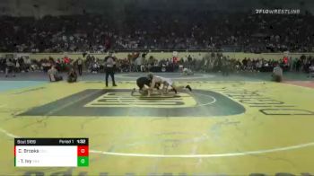 5A-145 lbs 1st Place Match - Tre` Ivy, Ada vs Cole Brooks, Collinsville