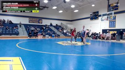 149 lbs Champ - Round 1 (16 Team) - Waleed Khairi, Northern Oklahoma College-Tonkawa vs Shawn Parker, Southwestern Oregon Community College