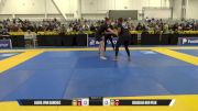 Khadijah Nur Peek vs Laura Lynn Sanchez 2025 World IBJJF Jiu-Jitsu No-Gi Championship
