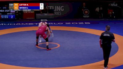 97 kg 1/8 Final - Kyle Snyder, USA vs Radu Lefter, MDA