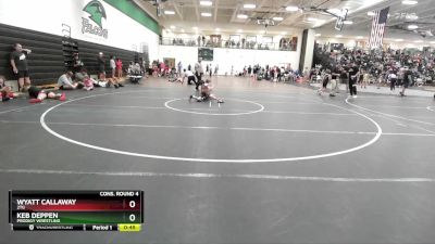 70 lbs Cons. Round 4 - Keb Deppen, Prodigy Wrestling vs Wyatt Callaway, 2TG