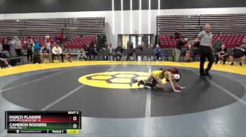 65 lbs Semis & 1st Wrestleback (8 Team) - Cameron Rodgers, POWA (CO) vs Marco Plasner, Elite Ath Club DZ (IN)