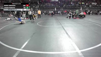 50 lbs Round Of 16 - Mario DiMaggio, Toms River vs Logan Forsyth, Triumph Trained
