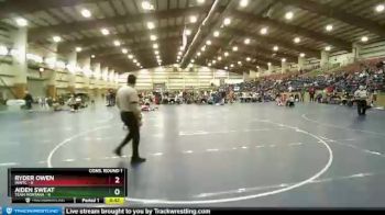 83 lbs Quarters & Wb (16 Team) - Ryder Owen, INWTC vs Aiden Sweat, Team Montana
