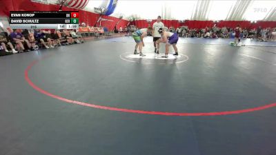 215 lbs Placement Matches (8 Team) - David Schultz, Germantown vs Evan Konop, Denmark