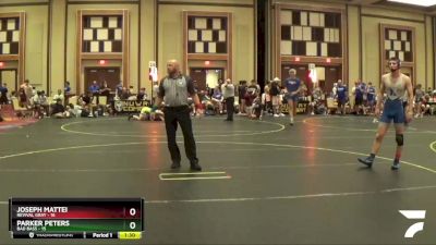 167 lbs Round 5 (6 Team) - Joseph Mattei, Revival Gray vs Parker Peters, Bad Bass