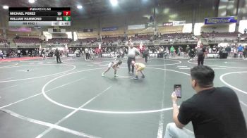 87 lbs Rr Rnd 1 - Michael Perez, Top Notch WC vs William Hammond, Dragon Wrestling CO