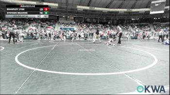 43 lbs Round Of 64 - Brantley Lynn, Lexington Wrestling Club vs Stetson Beavers, Tahlequah Wrestling Club