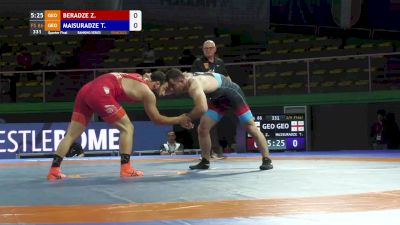 86 kg Quarterfinal - Zaur Beradze, GEO vs Tarzan Maisuradze, GEO