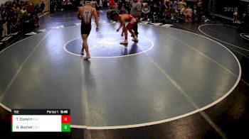 152 lbs Cons. Semi - Ty Conklin, Punxsutawney Area Hs vs Brayden Booher, Commodore Perry Hs