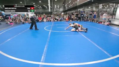 88 lbs Round 1 - Cesar Smith, PA Alliance vs Declan Doyle, Team Tugman WC