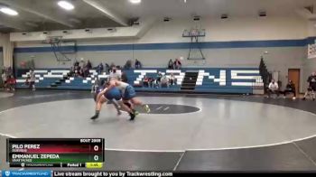 197 lbs Round 1 - Emmanuel Zepeda, Unattached vs Pilo Perez, Dubuque