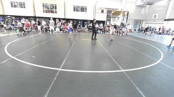 85 lbs Quarterfinal - King Hawkins, Mat Assassins Red vs Parker Workman, Team Ohio