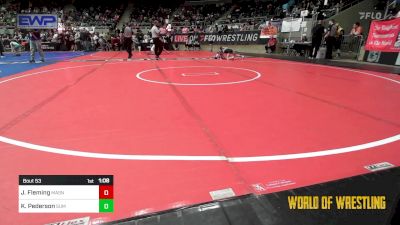 65 lbs Round Of 16 - Julie Fleming, Mat Assassins vs Kinley Pederson, Summit Wrestling Academy