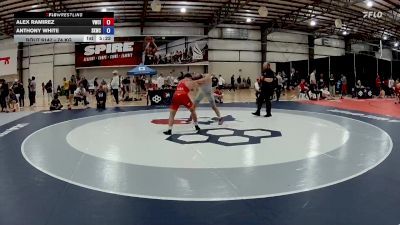 74 kg Cons. Round 5 - Alex Ramirez, Viking Wrestling Club (IA) vs Anthony White, SKWC