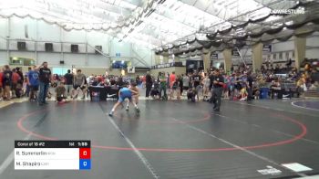 51 kg Consi Of 16 #2 - Ryan Summerlin, Ironclad vs Meyer Shapiro, Capital Wrestling Club