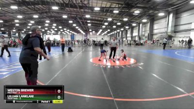 52 lbs Rd# 5- 3:45pm Friday Final Pool - Lillian Lanklani, Team Ohio vs Weston Brewer, Mile High