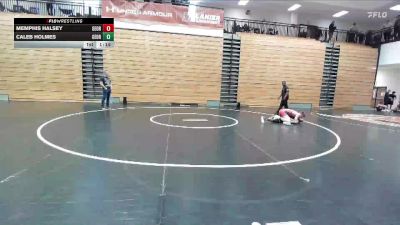 157 lbs Semifinal - Memphis Halsey, Georgia vs Caleb Holmes, Georgia