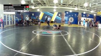 126 lbs Round 4 (8 Team) - Justo Medina, OutKast WC vs Tyler Johnson, Panhandle Gator Dogs