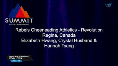 Rebels Cheerleading Athletics - Revolution [2025 L4 U18 Finals] 2025 The Summit