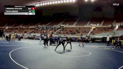 132-D2 Cons. Round 2 - Noah Jimenez, Arizona College Prep vs Jeremiah Stalling, Buckeye Union High School