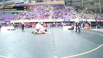 285 lbs Placement Matches (16 Team) - Mason Nate, Lander vs Cooper Caraway, Wisconsin-Parkside