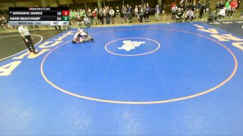 157 lbs Champ. Round 3 - Gustanvo Quiroz, Hersey vs Gavin Beauchamp, Unattached