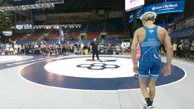 126 lbs Champ. Rd Of 128 - Edward Vitu, Ohio vs Patrick Stark, Utah