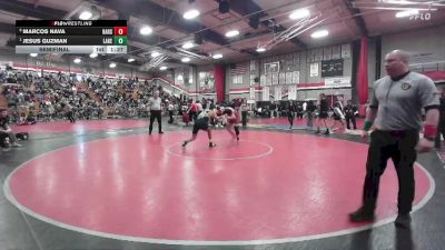 157 lbs Semifinal - Jesus Guzman, Lakeside vs Marcos Nava, Barstow