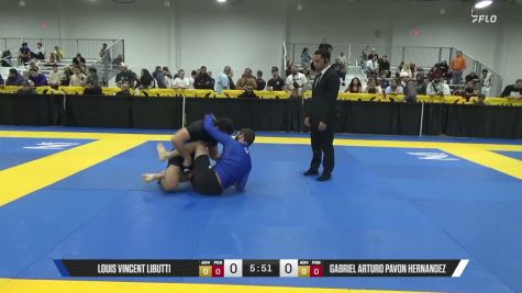 Gabriel Arturo Pavon Hernandez vs Louis Vincent Libutti 2026 Pan IBJJF Jiu-Jitsu No-Gi Championship
