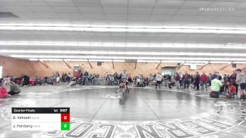 56 lbs Quarterfinal - Blake Vehoski, Courtdale vs Jonny Feinberg, Honeoye Falls