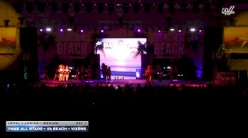 FAME All Stars - VA Beach - VIXENS [2026 L1 Junior - Medium Day 1] 2026 ACDA Reach the Beach Grand Nationals DI/Worlds