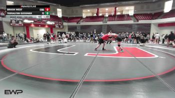 190 lbs Semifinal - Brook West, Comanche High School Girls vs Tessalynn Goodner, Putnam City